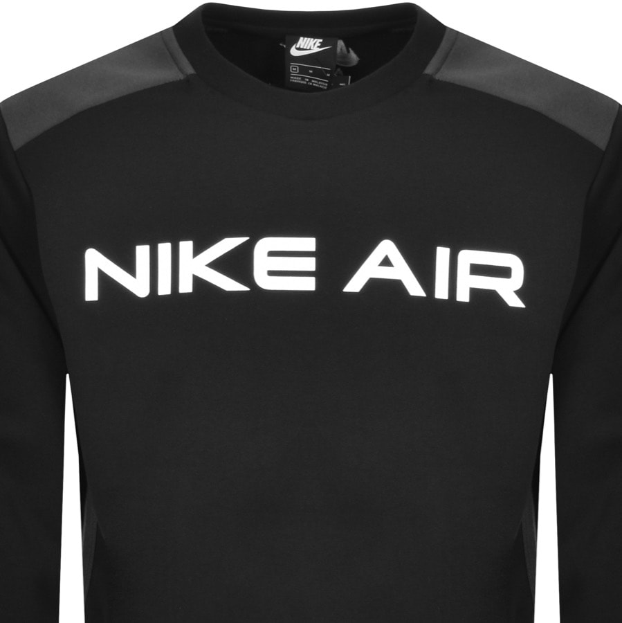 Alternative Image for ProductNike Air Crew Neck Sweatshirt Black2